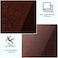 ZGR HOME&GARDEN Custom Size Runner Rug 2 ft x 6 ft 282ft Carpet Runners Hallway Entryway Kitchen Garage Laundry Room Area Rugs with NonSlip Rubber Backing Chocolate Brown