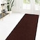 ZGR HOME&GARDEN Custom Size Runner Rug 2 ft x 6 ft 282ft Carpet Runners Hallway Entryway Kitchen Garage Laundry Room Area Rugs with NonSlip Rubber Backing Chocolate Brown