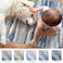 Lansny Abstract Runner Rug 2x6 Blue Washable Hallway Runner Rug NonSlip Soft Printed Kitchen Runner Thin Faux Wool Runners for Hallways Modern Floor Carpet for Entryway Bedroom Hall Indoor