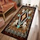 SIDAFENI Southwestern Runner Rug 2x6Rustic South Western Aztec Tribal Native American IndianVintage Throw Accent Area Rug Non Slip Washable Runner Carpet for Entryway Hallway Kitchen Laundry Bathroom