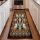SIDAFENI Southwestern Runner Rug 2x6Rustic South Western Aztec Tribal Native American IndianVintage Throw Accent Area Rug Non Slip Washable Runner Carpet for Entryway Hallway Kitchen Laundry Bathroom