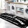 Zoke Laundry Room Rug Runner Stylish NonSlip Laundry Room Mat 20x47 Versatile Waterproof Runner for Laundry Kitchen and Bathroom Mudroom Decor and Farmhouse Charm