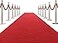 HOMBYS 450 GSM Extra Thick 26x30 ft Red Carpet Runner for Partys Events HeavyDuty Felt Aisle Runway Rug for Steps Prom Proposal Wedding Ceremony Decorations Hollywood Oscars for VIP Awards