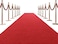 HOMBYS 450 GSM Extra Thick 26x30 ft Red Carpet Runner for Partys Events HeavyDuty Felt Aisle Runway Rug for Steps Prom Proposal Wedding Ceremony Decorations Hollywood Oscars for VIP Awards