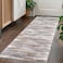 KOZYFLY Kitchen Runner Rug for Hallway NonSlip Modern Abstract Runner Rug 2x5 Grey Brown Washable Carpet Runner Laundry Room Mat with Soft Low Pile for Entryway Bathroom Bedroom Kitchen