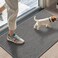 LEKEEPGO Door Mat 17x29 Non Slip Door Mat Indoor Entrance Rubber Backing Front Indoor Door mats Washable Absorbent LowProfile Entryway Entry Resist Dirt Inside Door Mats Light Grey