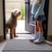 OLANLY Indoor Door Mat 32x20 Dirt Resistant and Absorbent Sturdy NonSlip Rubber Backing Easy to Clean Washable LowProfile Doormat for Entryway Medium Gray