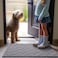 OLANLY Indoor Door Mat 32x20 Dirt Resistant and Absorbent Sturdy NonSlip Rubber Backing Easy to Clean Washable LowProfile Doormat for Entryway Medium Gray