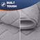 OLANLY Indoor Door Mat 32x20 Dirt Resistant and Absorbent Sturdy NonSlip Rubber Backing Easy to Clean Washable LowProfile Doormat for Entryway Medium Gray