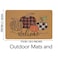 UTOWO Pumpkins Welcome Doormat Fall Harvest Frontdoor EntryMats Porch EntranceMats 17x29 in