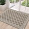 HEBE Indoor Door Mat 32x48 Non Slip Washable Welcome Mats for Front Door Entrance Low Profile Dirt Trapper Doormat Entry Carpet for Entryway Kitchen Bathroom