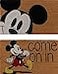 Gertmenian Disney Mickey Mouse Coir Doormat 2x3 Welcome Mat 2Pack Ideal for High Traffic Areas in Front Door Garage Entryway LoveHello 47533
