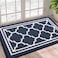 Buganda Indoor Door Mat DirtResistant and Absorbent Doormat AntiSlip Low Profile Floor Mats for Inside Entryway Front and Back Door Entrance 36x24 Inches Navy Blue