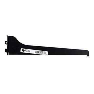Knape & Knape Vogt 180BLK 10 10 Black Shelf Brackets