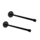 Home TZH 12 Industrial Black Iron Pipe Shelf Brackets Rustic Wall Mounted DIY Shelving Bracket Hanging Custom Pipe Brackets for Floating Shelves 12 Inch Piece 20