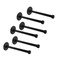 Home TZH 12 Industrial Black Iron Pipe Shelf Brackets Rustic Wall Mounted DIY Shelving Bracket Hanging Custom Pipe Brackets for Floating Shelves 8 Inch Piece 60