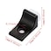 YYMSEN 12 pcs ounting Brace Fixing Glass Shelf Bracket Pegs with Chuck Wall MountGlass Mounting Brace Brackets Corner