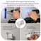 ZHIXING 16 Pack Wire Shelf End Bracket White Plastic Closet Shelves Brackets Closet Shelves Support Plastic Wall Mount Shelf Brackets wScrews and Expansion Anchors
