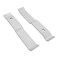 A.A 2 Pack 3 White Wire Shelf Corner Support Bracket Replacement for ClosetMaid 1001 2