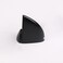 kaileyouxiangongsi 2 Pcs Adjustable WoodGlass Floating Shelf Brackets Wall Mount Black