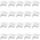 Knape & 20 Pack White Knape Vogt 256 Adjustable Steel Pilaster Shelf Support Clip