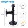 Home TZH 34 Industrial Pipe Shelf Brackets Black Iron Wall Mounted DIY Shelving Brackets Hanging Custom Pipe Brackets for Floating Shelves 6 8 Inch