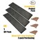 PetrelWing 3Pack Countertop Support BracketTop MountSolid Heavy Duty Knee Wall Hidden Granite Countertop Support Floating Shelf BracketShelf Bracket HardwareSet of 310 InchDIY ProjectsScrews Included