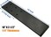 PetrelWing 3Pack Countertop Support BracketTop MountSolid Heavy Duty Knee Wall Hidden Granite Countertop Support Floating Shelf BracketShelf Bracket HardwareSet of 310 InchDIY ProjectsScrews Included