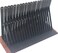 MHMYDZ 6 Pack L12 x H 8 Black Heavy Duty Shelf Brackets with Screws Metal Shelf Brackets Shelf Support Angle Brackets for Shelves L Brackets Heavy Duty Floating Shelf