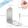 YEWLACA 6Pcs Heavy Duty L Bracket Corner Braces 65x65x38mm Stainless Steel 90 Degree Joints Right Angle Brackets Metal Corner Support Fastener for Wood Shelves