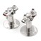 Antrader Pipe Bracket Clamp Stainless Steel Wall Mount Ceiling Mount Pipe Support Adjustable Pipe Straps for Dia 19mm 12inch Pipe Tube 2 Pack with Screws