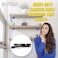 BATODA 8 Floating Shelf Bracket Heavy Duty 16 pcsSolid Steel Blind Shelf Supports Hidden Brackets for Floating Wood Shelves Blind Shelf Support Shelving Mounting Hardware Included Pack 16