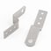 BokWin 15 Pcs Z Mounting Bracket374 Inchx063 Inch Iron Right Angle Corner Bracket with Screws for Shelf Picture Furniture FrameSilver