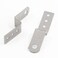 BokWin 15 Pcs Z Mounting Bracket374 Inchx063 Inch Iron Right Angle Corner Bracket with Screws for Shelf Picture Furniture FrameSilver