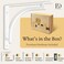 Balin Designs Classic White Heavy Duty Shelf Brackets 12 inch by L Bracket Wall Mounted Support Shelving Metal Bracket Decorative Shelf Brackets with Hardware Included Set of 2