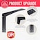 CLT CLETING CLT 8 Black Shelf Bracket 15 Thick Heavy Duty Corner Brace Supports 220 lbs Industrial Modern Farmhouse Style Right Angle Bracket for Tables Benches DIY SpaceSaving Projects Pack of 4