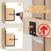 ASZUNE Door Barricade Brackets2Pack Heavy Duty Door Security Bar BracketsOpen Security Bar Holder U BracketsFits 2 x 4 Lumber for Door Brace Home Garage Barn ShedGate Security Black
