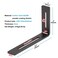 eoere 6 PCS Adjustable L Bracket Corner Brace 618x4x1 316 Thick