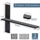 WINKER Free Hanging Countertop Support Bracket 18 Lx25 W 2 Pack Hidden Floating Wall Bracket 38 Thick Heavy Duty Shelf Bracket for Floating BarsBench SeatsVanities