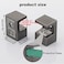 AWEN Glass Shelf Bracket Glass Clamp Holder Adjustable Clamp Shelf Clip for 58mm Thickness 4pcs