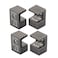 AWEN Glass Shelf Bracket Glass Clamp Holder Adjustable Clamp Shelf Clip for 58mm Thickness 4pcs