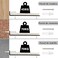 HEART ART Floating Shelf Bracket 10 Inch2 Pack Heavy Duty Shelf BracketsL Brackets for Shelves Black10L x 16H x16W