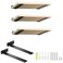 HEART ART Floating Shelf Bracket 10 Inch2 Pack Heavy Duty Shelf BracketsL Brackets for Shelves Black10L x 16H x16W
