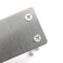 heyous 10pcs Stainless Steel Straight Support Shelf Bracket Flat Corner Brace Brackets Mending Plates Repair Fixing Joining 60 x 38mm with Mounting Screws