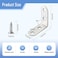 HOME MASTER HARDWARE 20pcs L Bracket Corner Brace Sets 157 in Stainless Steel L Brackets 90 Degree Right Angle Bracket Metal Shelf Brackets for Shelves Wood Furniture Frame with Screws