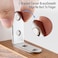 HOME MASTER HARDWARE 20pcs L Bracket Corner Brace Sets 157 in Stainless Steel L Brackets 90 Degree Right Angle Bracket Metal Shelf Brackets for Shelves Wood Furniture Frame with Screws