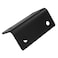 Hordion 4PCS Corner Brace Angle Bracket 24 x 1 Stainless Steel L Brackets Heavy Duty Black Shelf Bracket for Furniture Shelves Cabinets Wood Projects