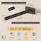 Balin Designs Invisible Floating Shelf Bracket 5 Inch Rod 34 inch Diameter Heavy Duty with Jig Hidden Metal Mantel Mount for Wall Shelves Floating Shelf Hardware for Bathroom Kitchen Living Room 4 Pac