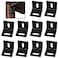 JJHXSM 10pcs Wood Table Top Expansion Bracket Adjustable Corner L Brackets Right Angle Corner Brace for Shelf Desk and Chairs Tabletop