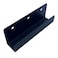 Jouray 4 PCS Black Steel Wall Tile Bracket Ladder Hanger for Wall Mount U Bracket Billboard Hook Thickness 2 mm Slot Width 25mm XMHUXGJ25